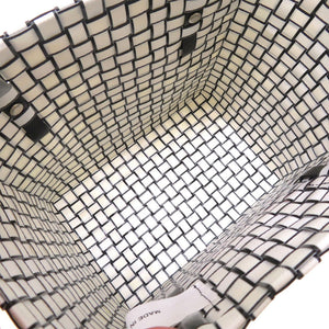 新品同様 マルニ フラワーカフェ ピクニックバッグ ポリプロピレン ホワイト ハンドバッグ バッグ 白 0219 【中古】 MARNI