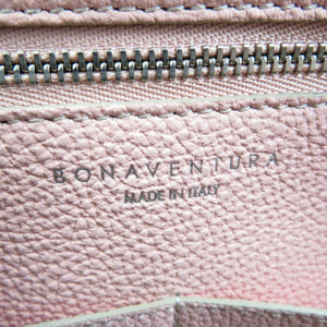 未使用 ボナベンチュラ ミアトート PM 2WAY レザー シルバー金具 サクラピンク ハンドバッグ ショルダーバッグ 0221【中古】BONAVENTURA