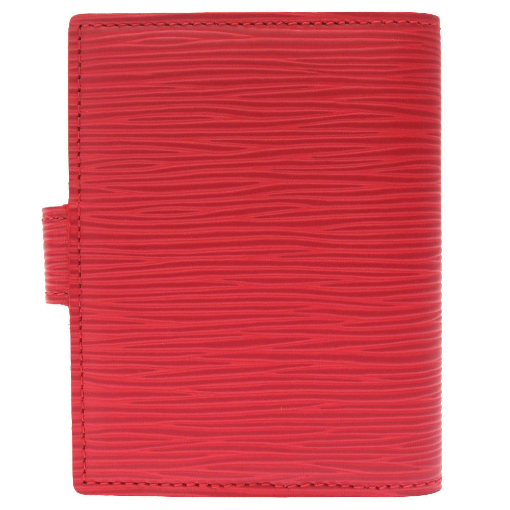 未使用 ルイ ヴィトン エピ アジェンダ ミニ カスティリアンレッド R20077 手帳カバー LV 0229 【中古】 LOUIS VUITTON