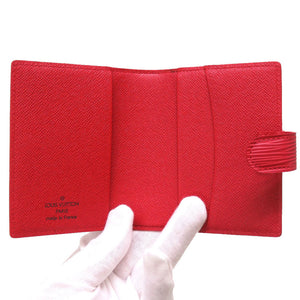 未使用 ルイ ヴィトン エピ アジェンダ ミニ カスティリアンレッド R20077 手帳カバー LV 0229 【中古】 LOUIS VUITTON