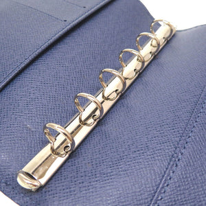 新品同様 ルイ ヴィトン エピ アジェンダPM ミルティーユ R2005G 手帳カバー ブルー 青 LV 0230 【中古】 LOUIS VUITTON メンズ