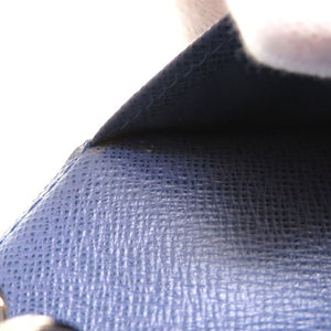 新品同様 ルイ ヴィトン エピ アジェンダPM ミルティーユ R2005G 手帳カバー ブルー 青 LV 0230 【中古】 LOUIS VUITTON メンズ