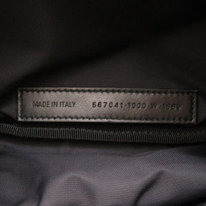 新品同様 バレンシアガ ロゴ ナイロン ブラック 567041 ボディバッグ バッグ 黒 0245 【中古】 BALENCIAGA メンズ