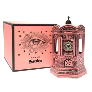 新品同様 グッチ ガーデン オルゴール ウッド ピンク オブジェ 0247 【中古】 GUCCI