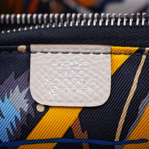 新品同様 エルメス アザップロング シルクイン エプソン クレ U刻印(2022年製) ラウンドファスナー長財布 0250【中古】HERMES