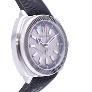 ジャンリシャール テラスコープ ニック・ワレンダ 60500 自動巻き 腕時計 SS/ラバー シルバー文字盤 0249【中古】JEANRICHARD メンズ オートマ