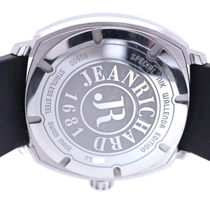ジャンリシャール テラスコープ ニック・ワレンダ 60500 自動巻き 腕時計 SS/ラバー シルバー文字盤 0249【中古】JEANRICHARD メンズ オートマ