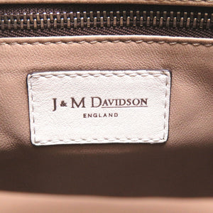 新品同様 ジェイ アンド エムデヴィッドソン カーニバル レザー ホワイト ショルダーバッグ バッグ 白 0252 【中古】 J&M Davidson