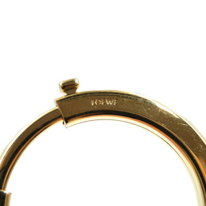 新品同様 ロエベ 117.17 メタル ゴールド ストラップ リング 0257【中古】LOEWE