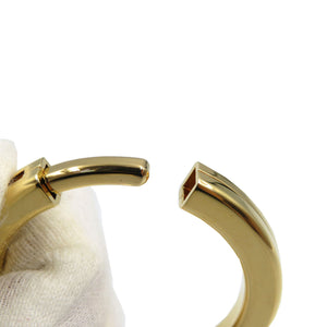 新品同様 ロエベ 117.17 メタル ゴールド ストラップ リング 0257【中古】LOEWE