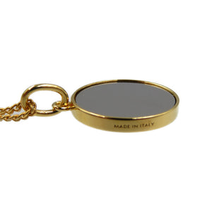 美品 セリーヌ セパラブル ミラー 鏡 CELINE PARIS 刻印 メタル ゴールド ネックレス 0259【中古】CELINE