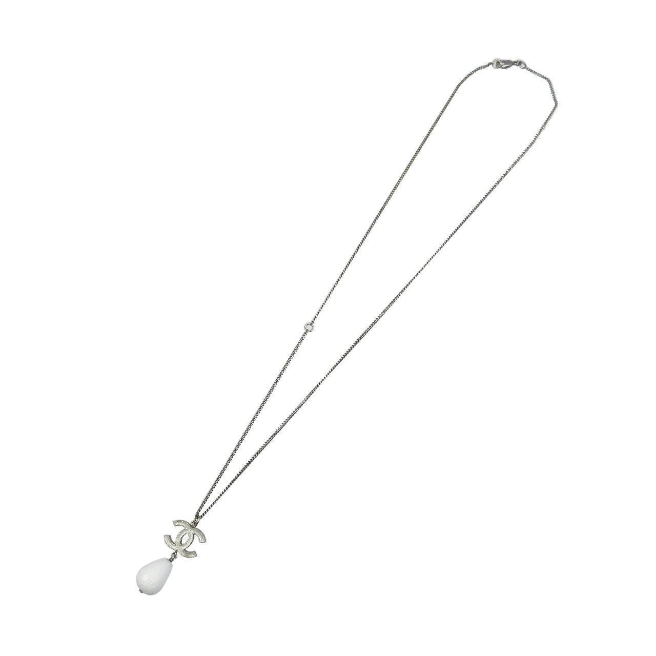 シャネル ココマーク メタル ラメ ネックレス 0261【中古】CHANEL