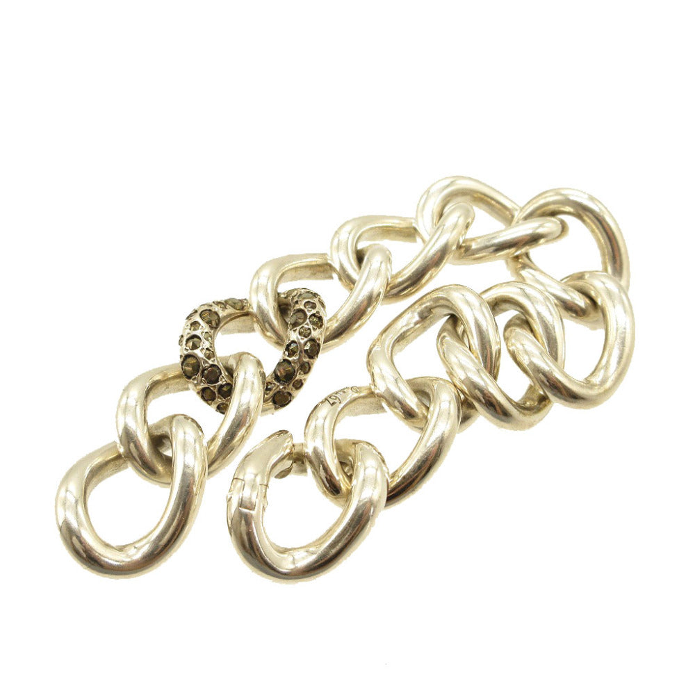 ポメラート カラーストーン シルバー925 シルバー ポメラート67 総重量101g チェーン ブレスレット 0262【中古】Pomellato