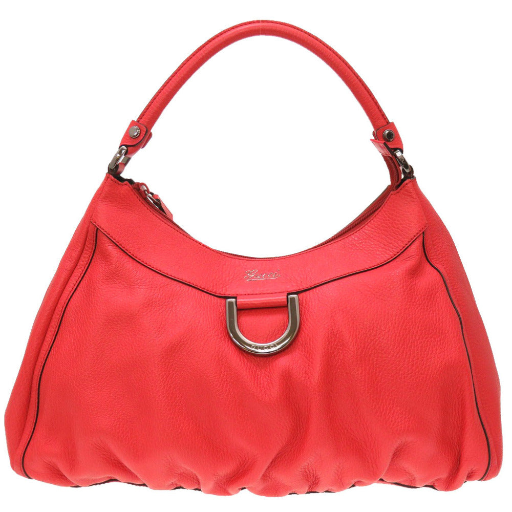 美品 グッチ レザー レッド 327786 ワンショルダーバッグ バッグ 赤 0266 【中古】 GUCCI