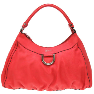 美品 グッチ レザー レッド 327786 ワンショルダーバッグ バッグ 赤 0266 【中古】 GUCCI