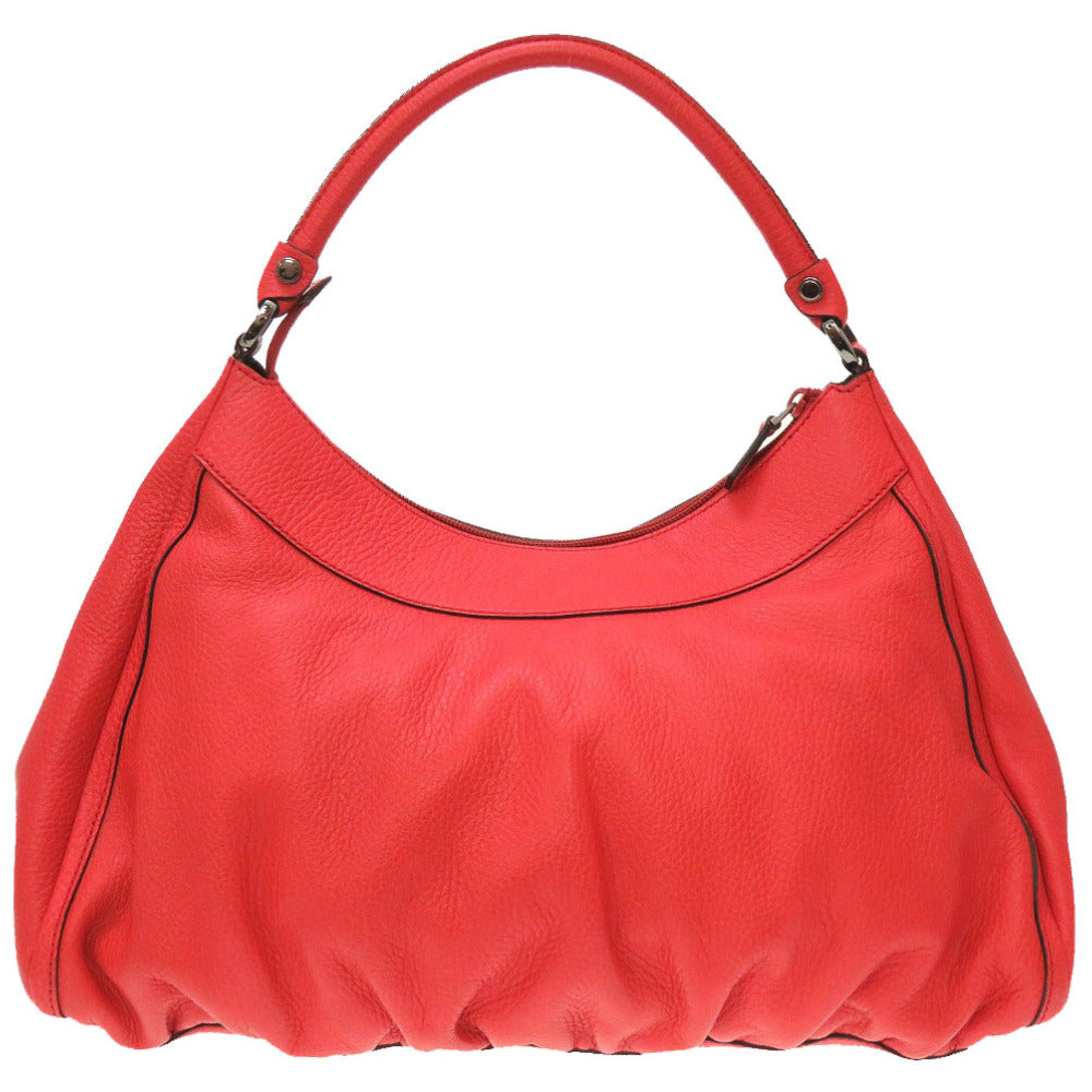 美品 グッチ レザー レッド 327786 ワンショルダーバッグ バッグ 赤 0266 【中古】 GUCCI