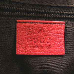 美品 グッチ レザー レッド 327786 ワンショルダーバッグ バッグ 赤 0266 【中古】 GUCCI