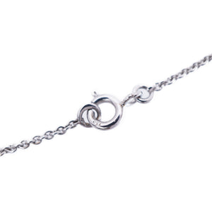 美品 エルメス アミュレット バーキン K18WG/ダイヤモンド ネックレス ホワイトゴールド ジュエリー アクセサリー 0272【中古】HERMES