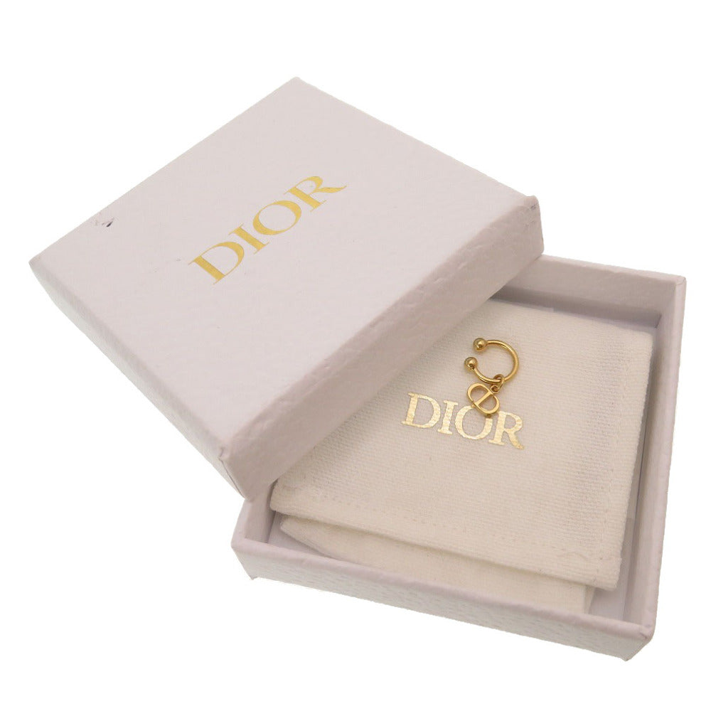 美品 クリスチャン ディオール プチCD ロゴ ゴールド メタル イヤーカフ アクセサリー 0275 【中古】 Christian Dior レディース