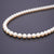 美品 本真珠 パール 7ｍｍ ネックレス アクセサリー 0002【中古】レディース