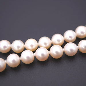 美品 本真珠 パール 7ｍｍ ネックレス アクセサリー 0002【中古】レディース