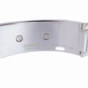 美品 エルメス コリエドシアン MM シルバー925 バングル ブレスレット SH アクセサリー 0005【中古】HERMES