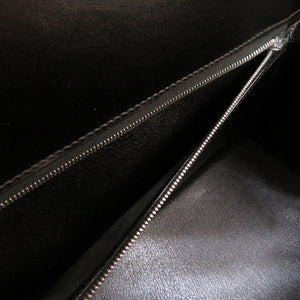 美品 エルメス ドラッグ2 37 ボックスカーフ ブラック シルバー金具 □D刻印 ハンドバッグ バッグ 0011 【中古】 HERMES ドラッグ37