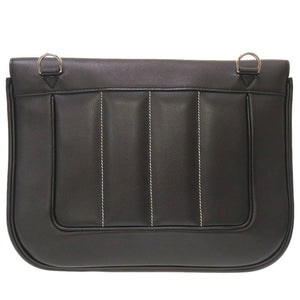 新品同様 エルメス ベルリンヌ28 ヴォースイフト ブラック シルバー金具 □Q刻印 ショルダーバッグ バッグ 黒 0017 【中古】 HERMES