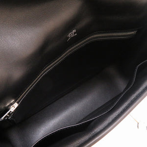 新品同様 エルメス ベルリンヌ28 ヴォースイフト ブラック シルバー金具 □Q刻印 ショルダーバッグ バッグ 黒 0017 【中古】 HERMES