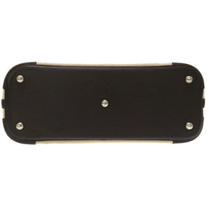 美品 エルメス ボリード31 ハンドバッグ トワルアッシュ カフェ シルバー金具 □H刻印 ハンドバッグ バッグ 茶 0020 【中古】 HERMES