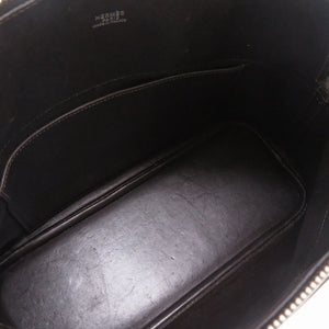 美品 エルメス ボリード31 ハンドバッグ トワルアッシュ カフェ シルバー金具 □H刻印 ハンドバッグ バッグ 茶 0020 【中古】 HERMES