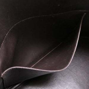 美品 エルメス ボリード31 ハンドバッグ トワルアッシュ カフェ シルバー金具 □H刻印 ハンドバッグ バッグ 茶 0020 【中古】 HERMES