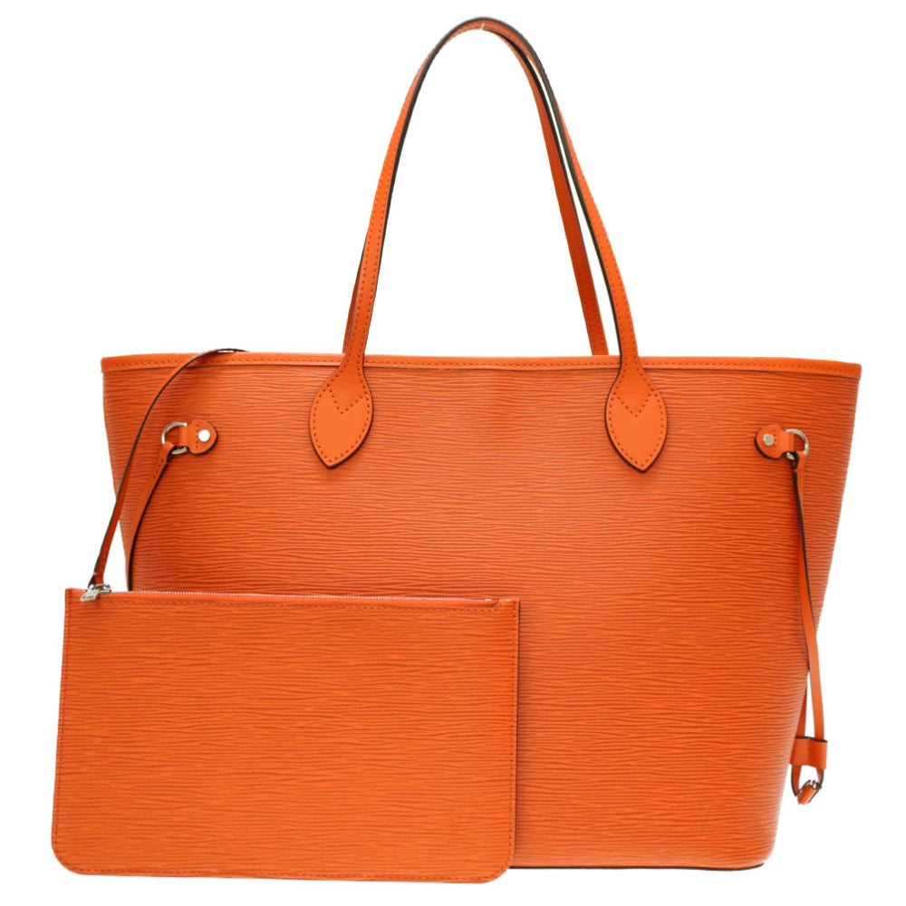 美品 ルイヴィトン エピ ネヴァーフルMM M41159 トートバッグ オレンジ LV 0022【中古】LOUIS VUITTON