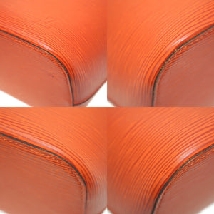 美品 ルイヴィトン エピ ネヴァーフルMM M41159 トートバッグ オレンジ LV 0022【中古】LOUIS VUITTON