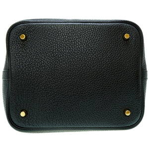 美品 エルメス
 ピコタンロックMM ハンドバッグ
 トリヨンクレマンス ブラック C刻印 0024
【中古】HERMES レディース