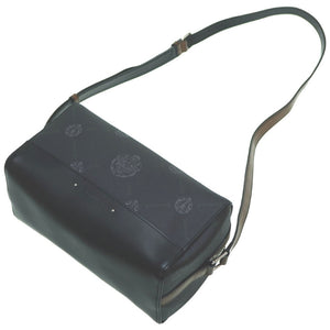 美品 ベルルッティ アバンチュール ガリバー ショルダーバッグ レザー/PVC ブラック パティーヌ 0025【中古】BERLUTI