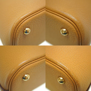 美品 エルメス ボリード31 フィヨルド ナチュラルサブレ □I刻印 ショルダー ストラップ付 ハンドバッグ 0026【中古】HERMES