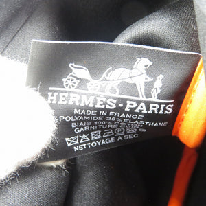 未使用 エルメス トゥルース フラットPM ネオバン ポリアミド エラスタン オレンジ ポーチ 小物入れ 0041【中古】HERMES　