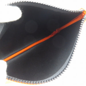未使用 エルメス トゥルース フラットPM ネオバン ポリアミド エラスタン オレンジ ポーチ 小物入れ 0041【中古】HERMES　