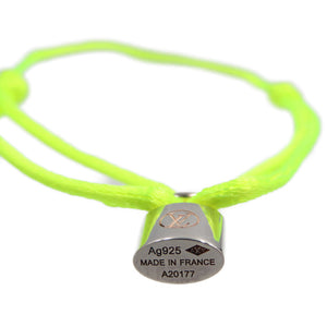 未使用 ルイヴィトン ブラスレ ロックイット A20177 カデナ シルバー925 イエロー シルバー ブレスレット 0050【中古】LOUIS VUITTON