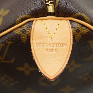 新品同様 ルイヴィトン モノグラム スピーディ30 M41526 ハンドバッグ LV 0054【中古】LOUIS VUITTON