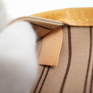 美品 ルイヴィトン モノグラム ネヴァーフルMM ポーチ付 M40995 トートバッグ LV 0055【中古】LOUIS VUITTON 新型