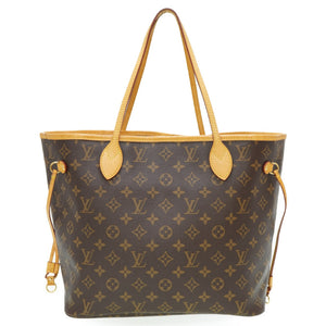 美品 ルイヴィトン モノグラム ネヴァーフルMM ポーチ付 M40995 トートバッグ LV 0055【中古】LOUIS VUITTON 新型