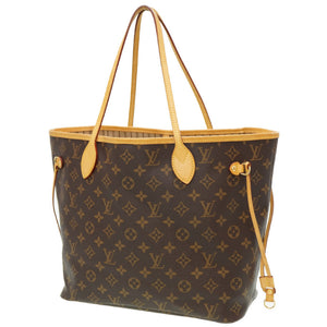 美品 ルイヴィトン モノグラム ネヴァーフルMM ポーチ付 M40995 トートバッグ LV 0055【中古】LOUIS VUITTON 新型