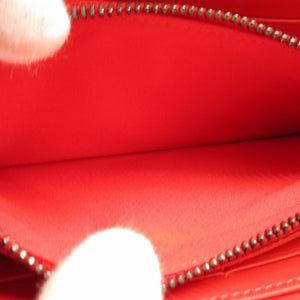 新品同様 クリスチャンルブタン パネトーネ 1165044 レザー ブラック 黒 レッド 赤 ラウンドファスナー長財布 財布 0058【中古】Christian Louboutin