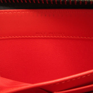 新品同様 クリスチャンルブタン パネトーネ 1165044 レザー ブラック 黒 レッド 赤 ラウンドファスナー長財布 財布 0058【中古】Christian Louboutin