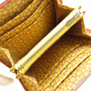 新品同様 エルメス アザップコンパクト U刻印(2022年製) シルクイン ヴォーエプソン モーヴシルベスト コインケース 財布 0064【中古】HERMES