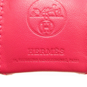 新品同様 エルメス サックオランジュ Y刻印(2020年製) アニューミロ ローズメキシコ バッグチャーム キーホルダー 0067【中古】HERMES