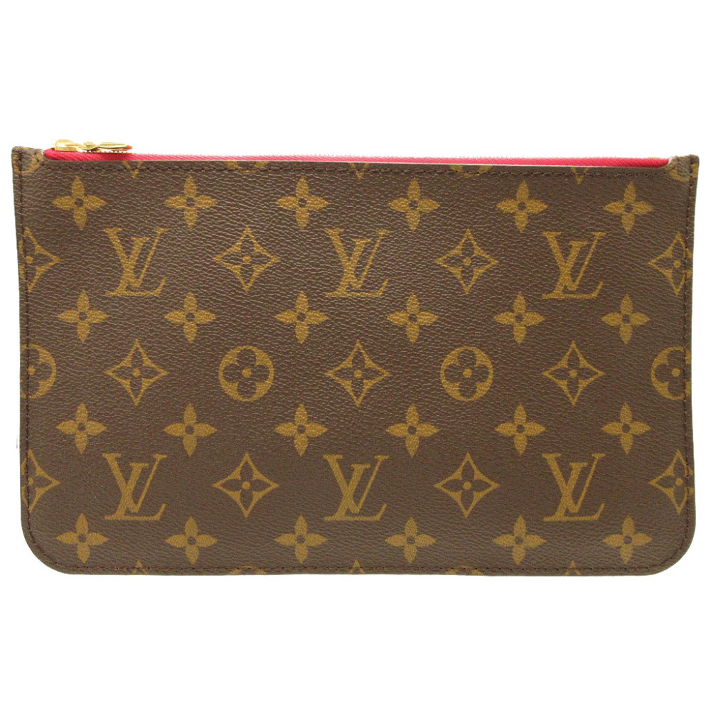 新品同様 ルイヴィトン モノグラム ネヴァーフルポーチ MM GM ポーチ バッグ 0081【中古】LOUIS VUITTON
