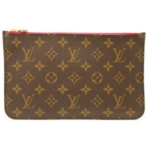 新品同様 ルイヴィトン モノグラム ネヴァーフルポーチ MM GM ポーチ バッグ 0081【中古】LOUIS VUITTON